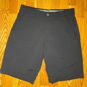 Under Armour Men's Black Golf Shorts